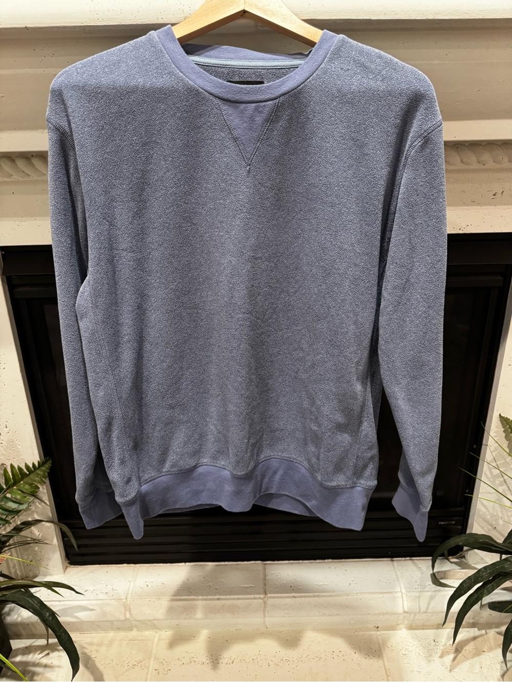 Goodlife Men's Crewneck Sweatshirt - Dusty Blue